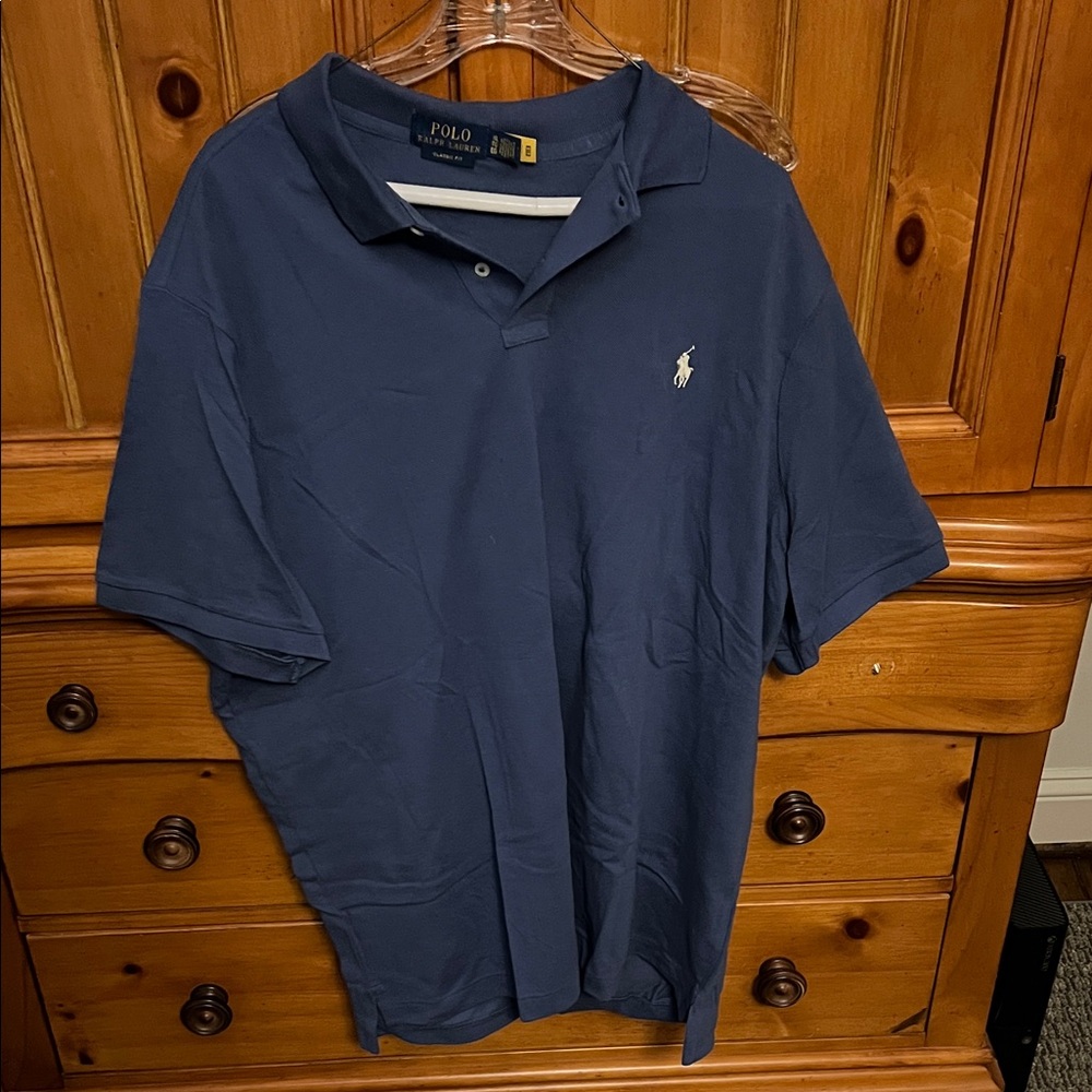 Polo by Ralph Lauren Men's Navy Polo Shirt